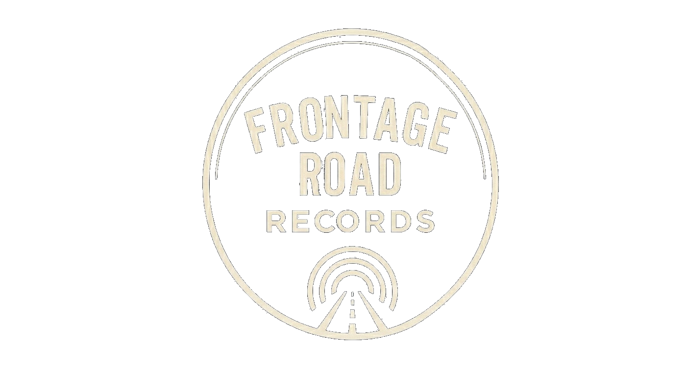 Frontage Road Records roundel (cream)
